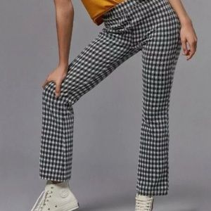 Urban Outfitters Kick Flare gingham pants